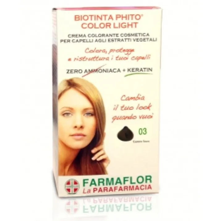 Biotinta Phito Color Light Crema Colorante Colore 03 Castano Scuro