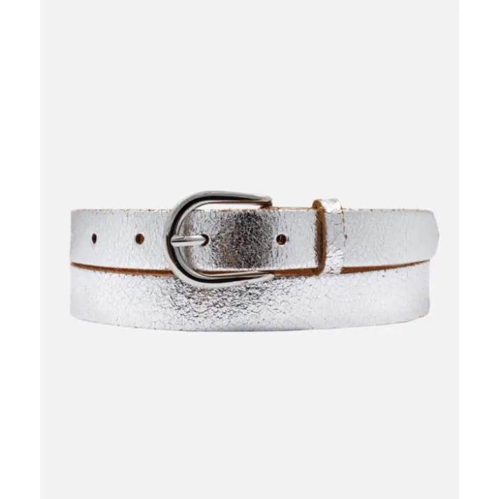 Boca 2Stp Laminated Leather Woman Silver