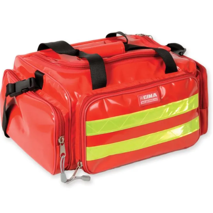 BORSA EMERGENZA PVC ROSSA