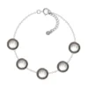 Bracciale Bottone Madreperla Bianco MyLovly