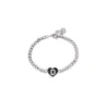 Bracciale Lettera D Catena Argento Linea ABC MyLovly