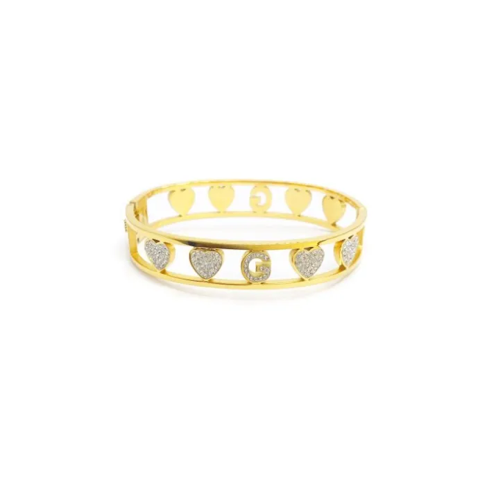 Bracciale Lettera G Rigido Oro Linea ABC MyLovly