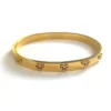 Bracciale Rigido Cuori Oro Collezione Sisters MyLovly