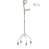 Brio Quadripode Alluminio Anodizzato Anatomico Moretti®