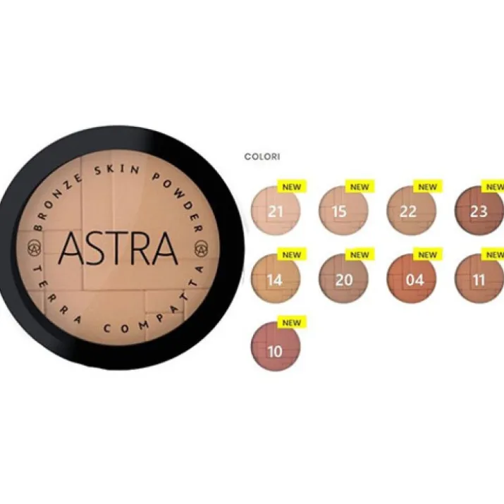 Bronze Skin Powder 15 Terra Compatta Astra