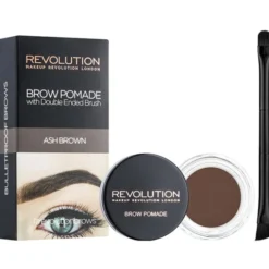 Brow Pomade Ash Brown Revolution Makeup 1 Kit