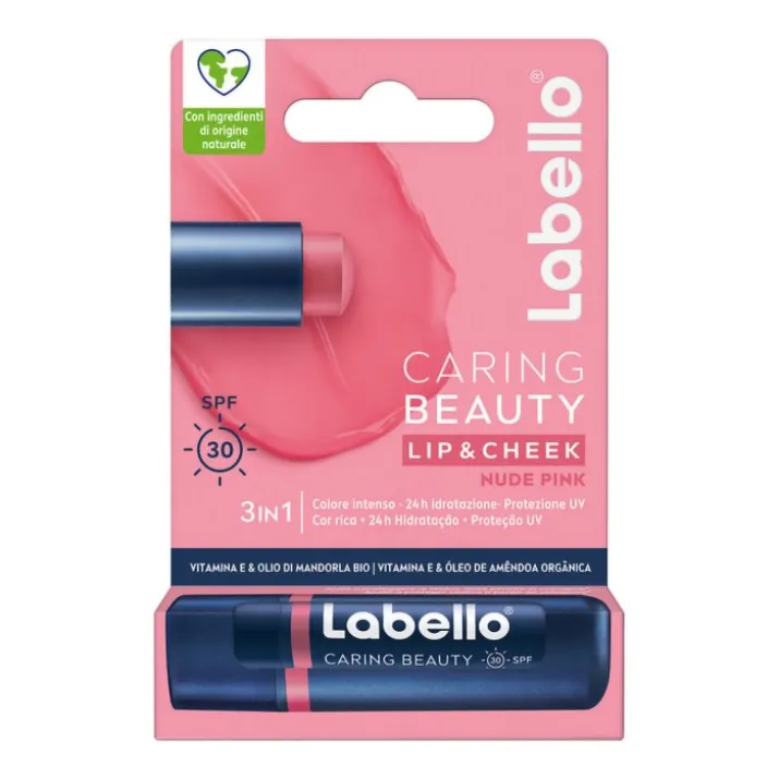 Caring Beauty Rose Labbra e Guance Labello 4,8g