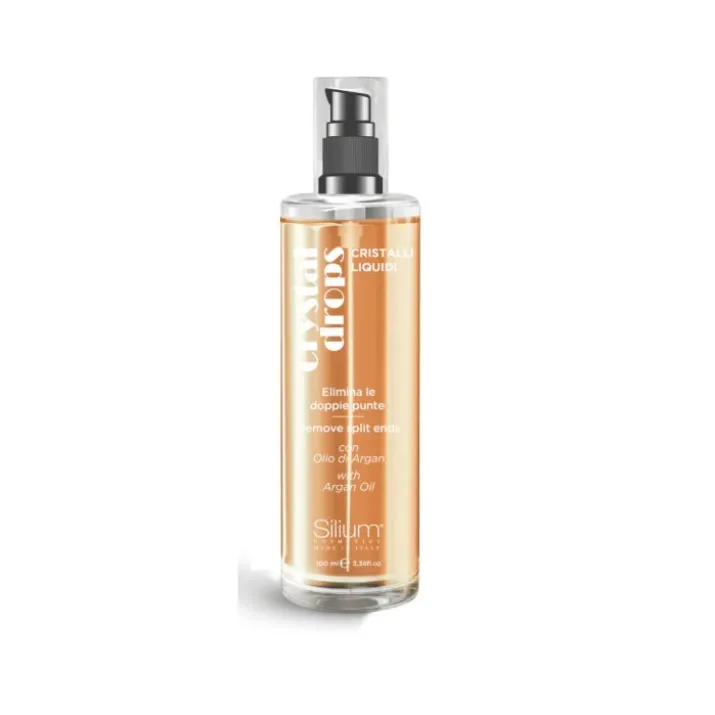 Carma Italia Silium Crystal Drops Olio Argan 100ml Doppie Punte