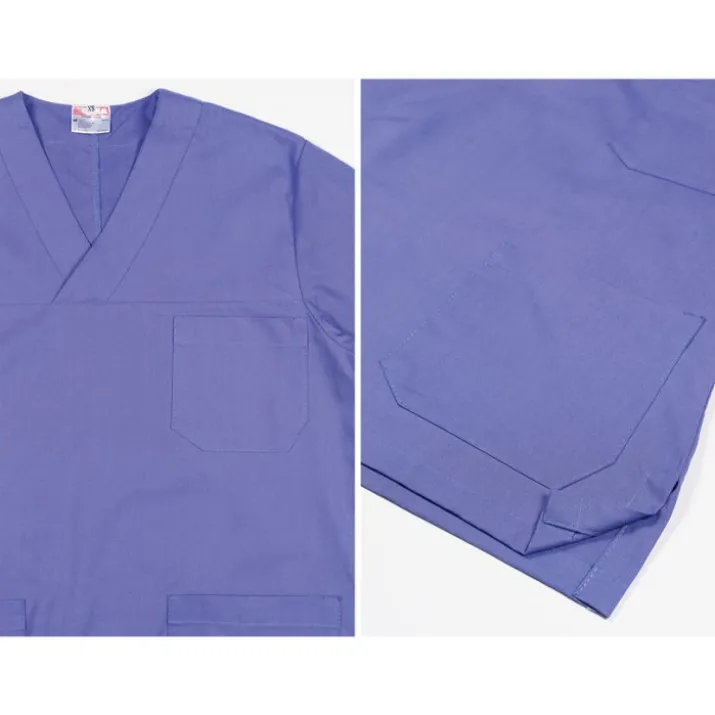 CASACCA COTONE AZZURRA L