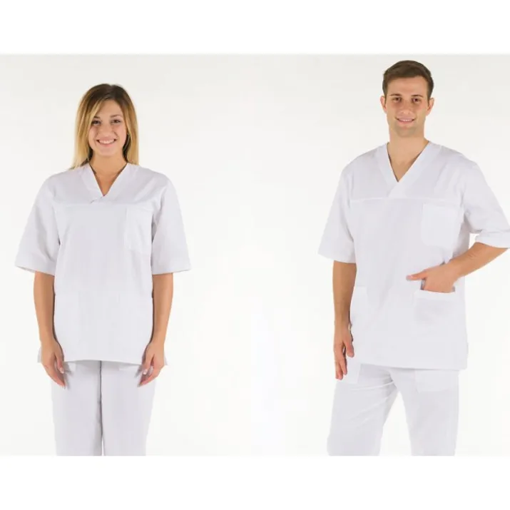 CASACCA COTONE BIANCA XXL