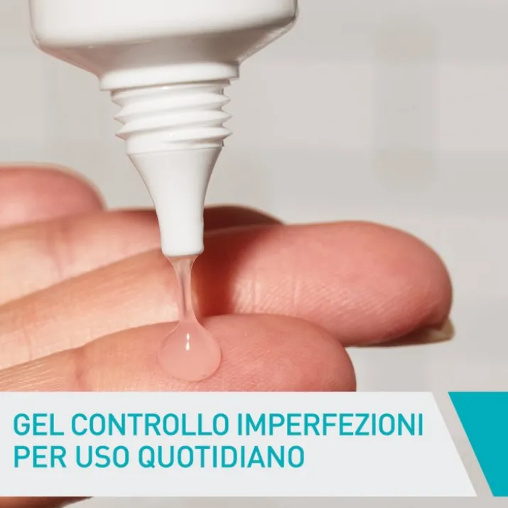 CeraVe Gel Controllo Imperfezioni, Riduce brufoli e imperfezioni, migliorando l’aspetto dei pori 40 ml