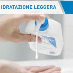 CeraVe Refill Lozione Idratante Corpo Per pelli da normali a secche per il corpo e il viso, 236 ml