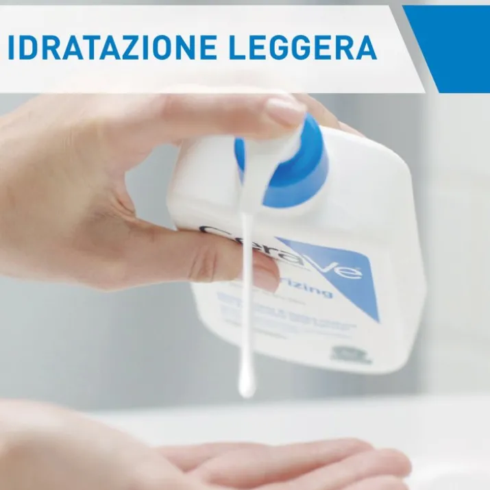 CeraVe Refill Lozione Idratante Corpo Per pelli da normali a secche per il corpo e il viso, 236 ml