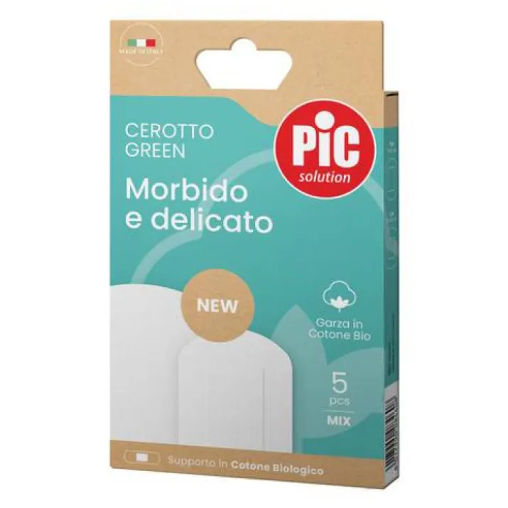 Cerotti Green Cotone Bio MIX Pic Solution 5 Pezzi