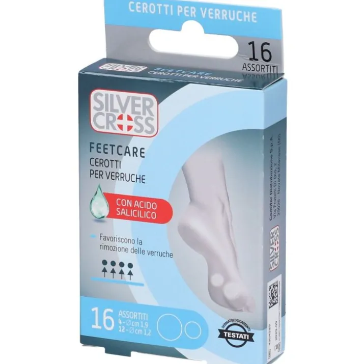 Cerotti Per Verruche SilverCross 16 Pezzi