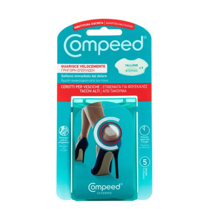 Cerotti Per Vesciche Tacchi Alti Compeed® 5 Pezzi