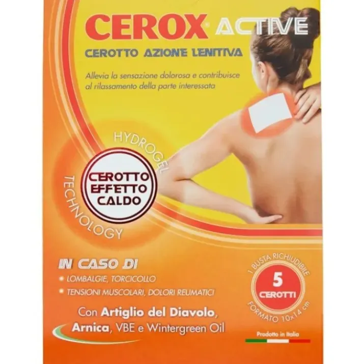 Cerotto Azione Lenitiva Cerox Active 5 Pezzi