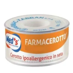 Cerotto Ipoallerenico in Seta 500 x 1,25cm FarmaCerotto