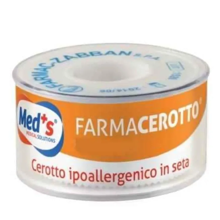 Cerotto Ipoallerenico in Seta 500 x 1,25cm FarmaCerotto