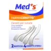 Cerotto per Sutura 4 x 76mm FarmaCerotto Med's 2 Buste x 4 Cerotti