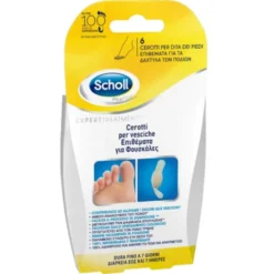 Cerotto per Veschiche Dita dei Piedi Scholl 6 Cerotti