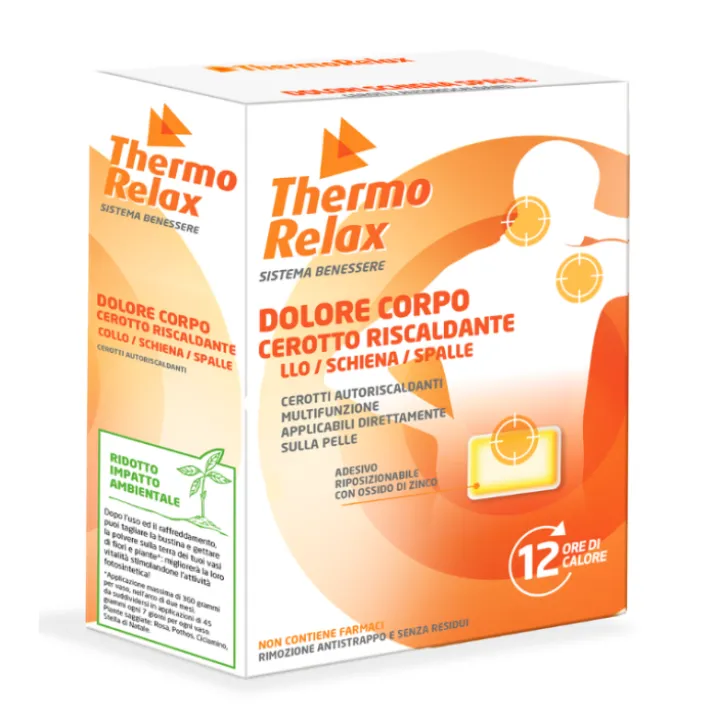 Cerotto Riscaldante Dolore Corpo Thermo Relax 1 Pezzo