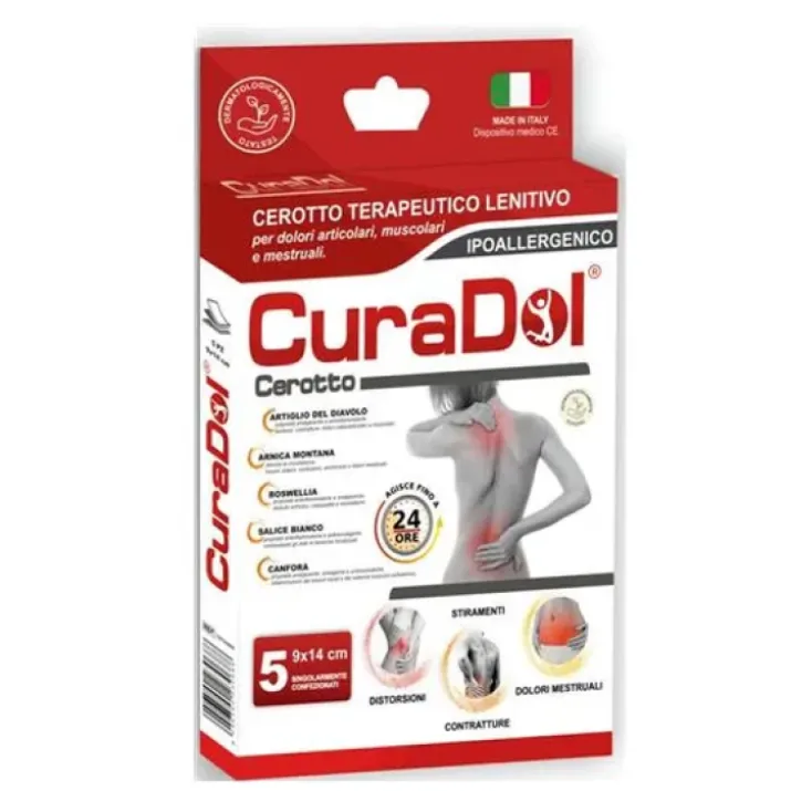 Cerotto Terapeutico Lenitivo CuraDol® 5 Pezzi