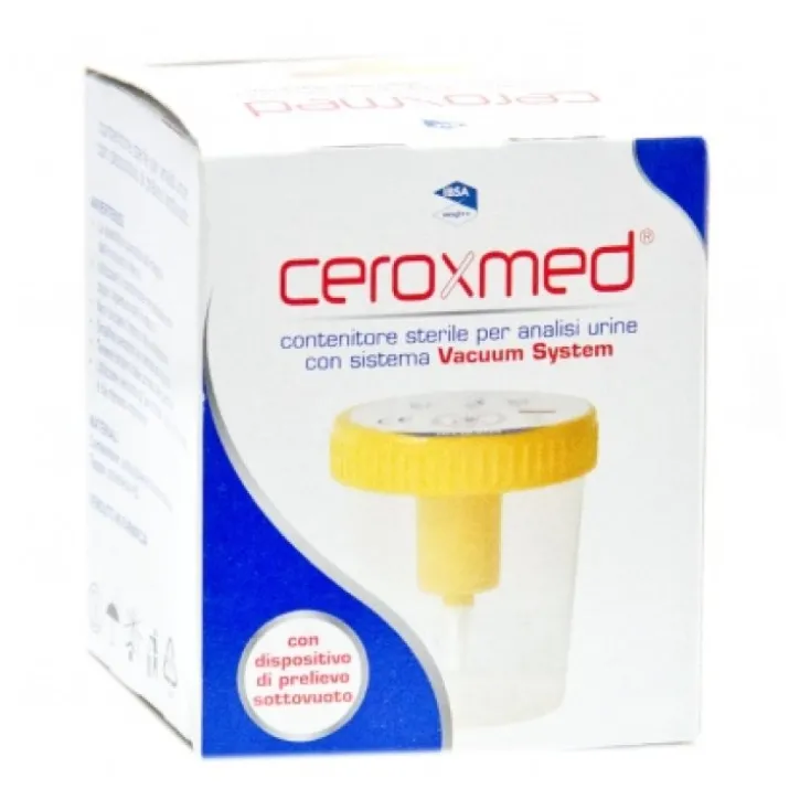 Ceroxmed Contenitore Sterile Per Analisi Urine Vacuum System IBSA