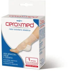 Ceroxmed Rete Tubolare Elastica Per Braccio Piede Gomito IBSA 1 Striscia Da 3m