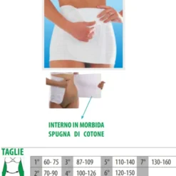 Cintura Elastica Millerighe Post Operatoria Tg.6 CliaOrtho