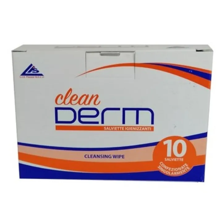 Clean Derm Lis Flavour 10 Salviette