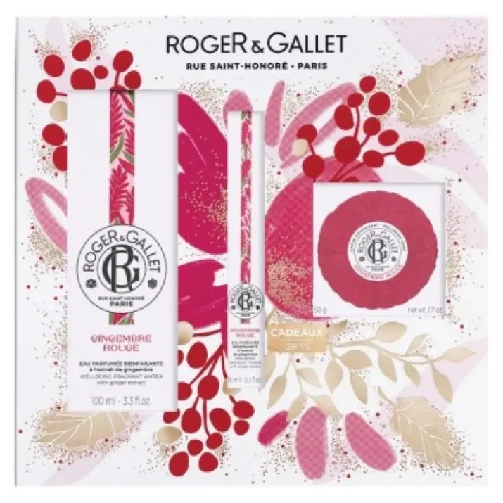 Cofanetto Gingembre Rouge - EdT 100ml + EdT 10ml + Saponetta 50g Roger&Gallet