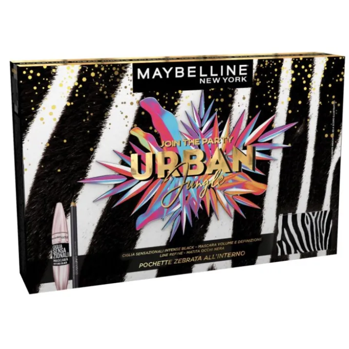 Cofanetto Natale Urban Jungle C/L Maybelline NY