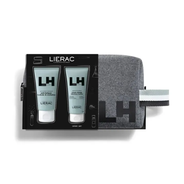 Cofanetto Uomo Gel Antifatica + Gel Doccia Lierac Homme 50ml+50ml
