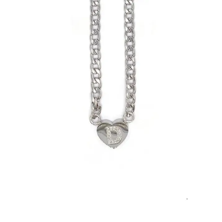 Collana Lettera D Argento Linea ABC MyLovly