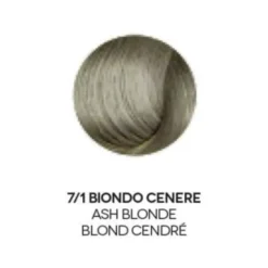 Colore in Olio Per Capelli 7/1 Biondo Cenere Organics Pharm