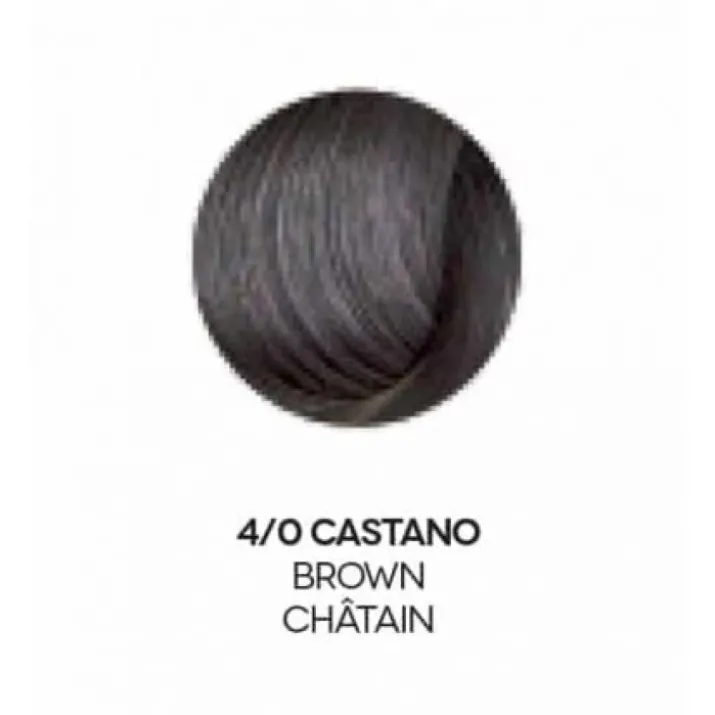 Colore in Olio Per Capelli 4/0 Castano Organics Pharm