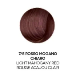Colore in Olio Per Capelli 7/5 Rosso Mogano Chiaro Organics Pharm