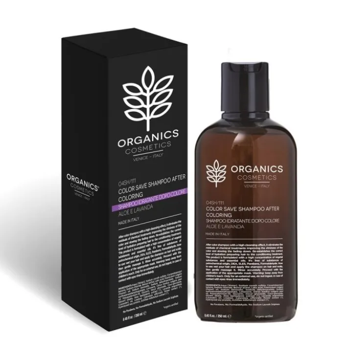 Color Save Shampoo After Coloring Organics 250ml