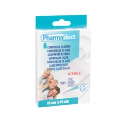 Compresse Di Garza 18x40cm PharmaDoct 6 Pezzi