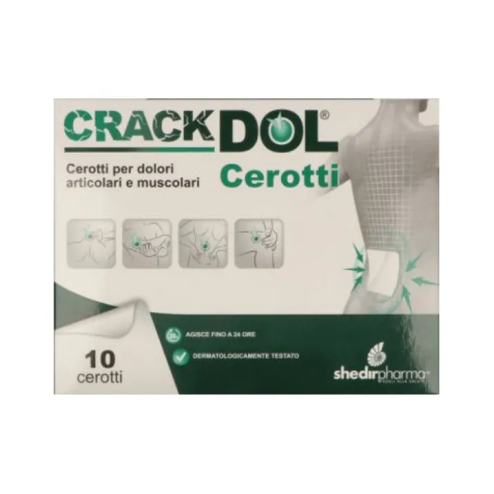 CrackDOL® ShedirPharma® 10 Cerotti