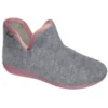 Creamy Bootie Felt Grigio Tg.36 Scholl