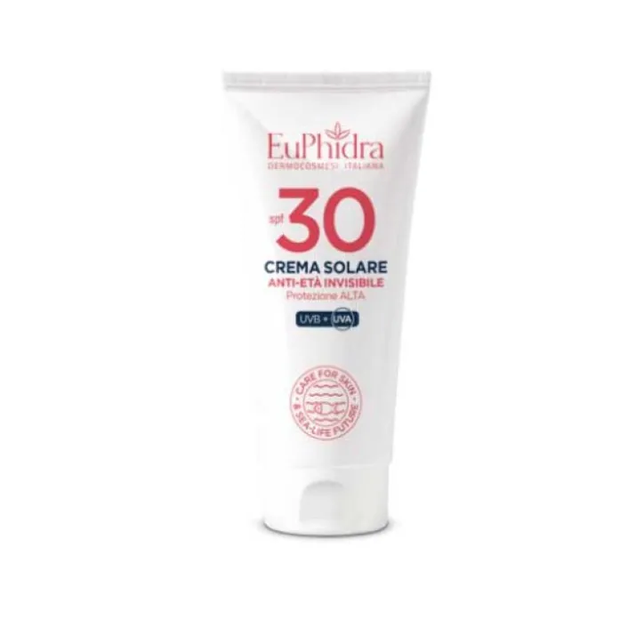 Crema Solare Antietà Invisibile SPF30 Euphidra 50ml