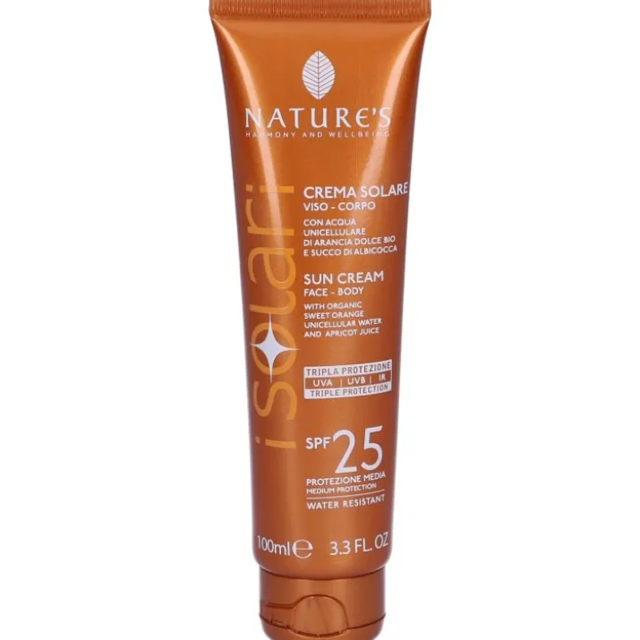 Crema Solare SPF25 i Solari Nature'S 100ml