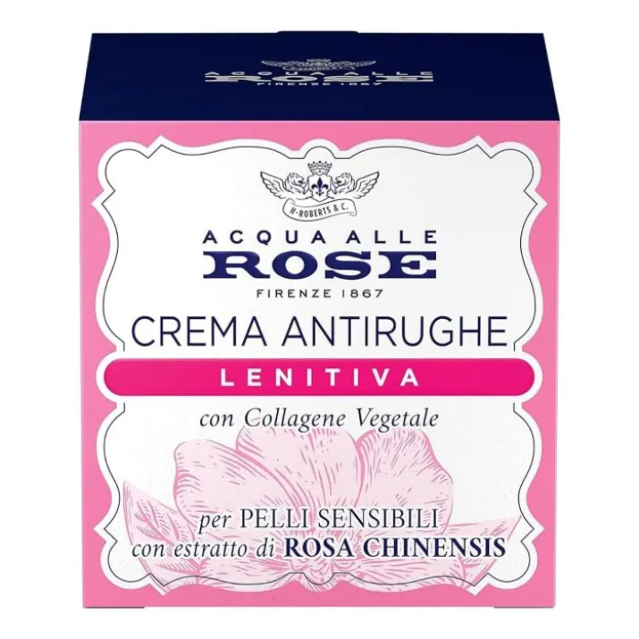 Crema Viso Lenitiva Acqua Alle Rose 50ml
