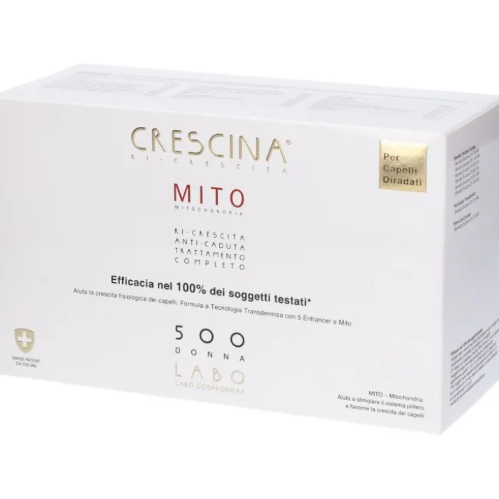 Crescina Ri-Crescita Mito 500 Donna Labo 20+20 Fiale