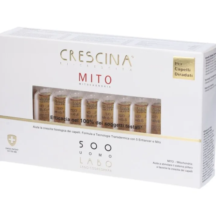 Crescina Ri-Crescita Mito 500 Uomo Labo 20 Fiale