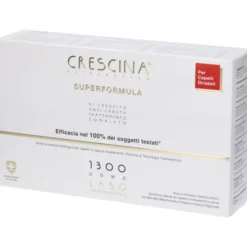 Crescina Ri Crescita Superformula 1300 Uomo Labo 10+10 Fiale Da 3,5ml