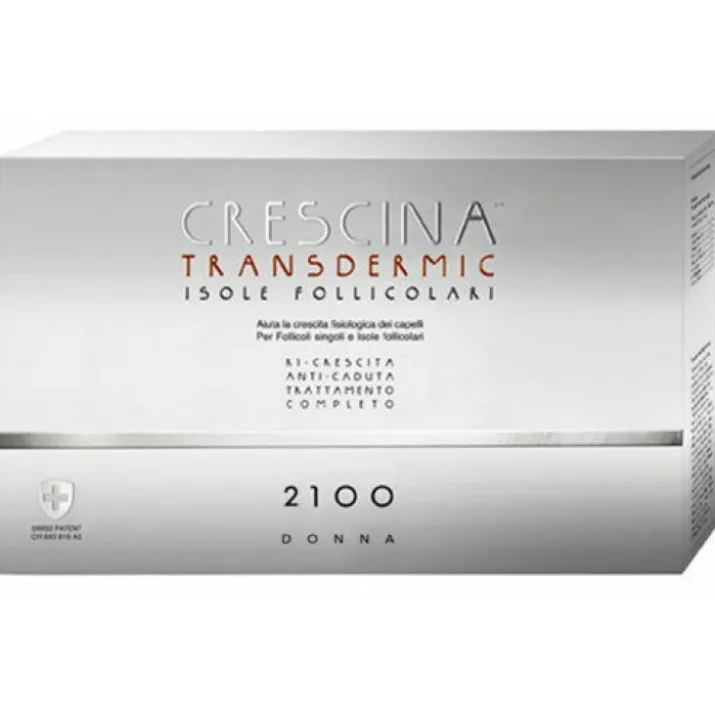 Crescina® Transdermic Isole Follicolari Trattamento Completo 2100 Donna Labo 2x10 Fiale