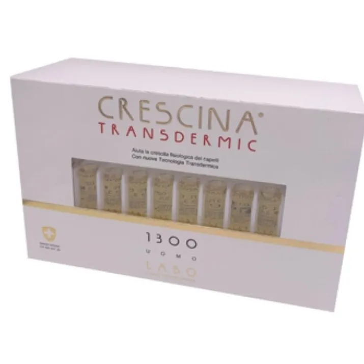 Crescina Transdermic Ricrescita 1300 Uomo Labo 20 Fiale